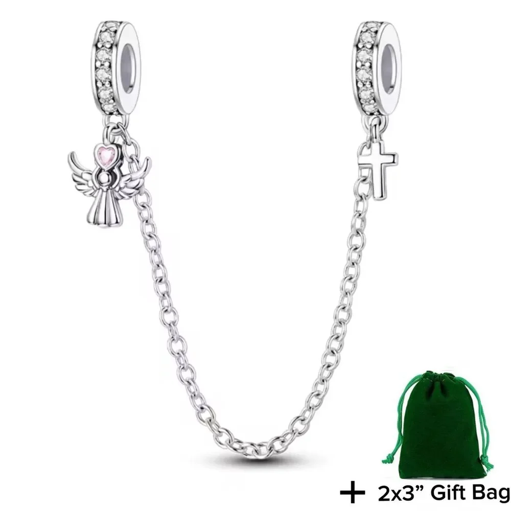 Angel Chain Bead Charm | 925 Silver | Brand New